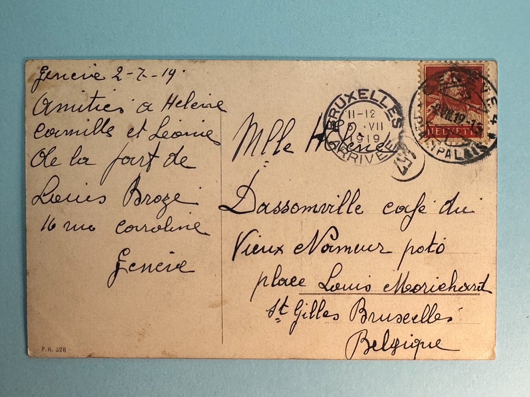Cartoline postali: Genève, Vue générale et la Rade – Usato da Steg VS venduto da danwer74 1