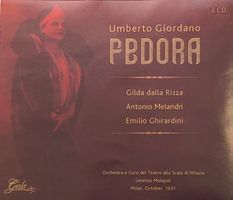 Umberto Giordano - Fedora (1931, Lorenzo Molajoli)