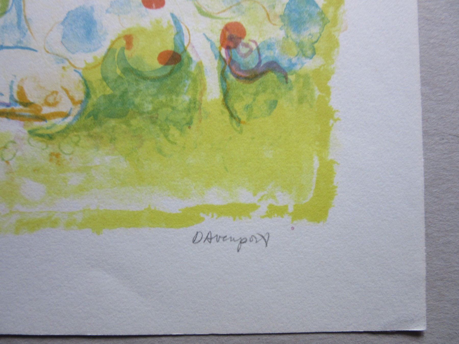 Arts picturaux & lithographies: DAVENPORT JOY  SIGNIERT NUMMERIERT – D'occasion à Gersau par grafik-kunst 3