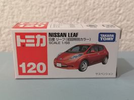 Tomica 120 Nissan Leaf Initial Color