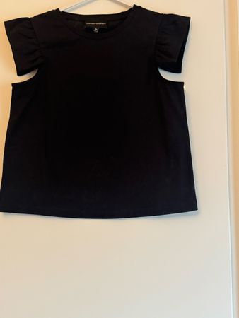 Schickes, dunkelblaues T-Shirt von Emporio Armani, Gr. XS 49