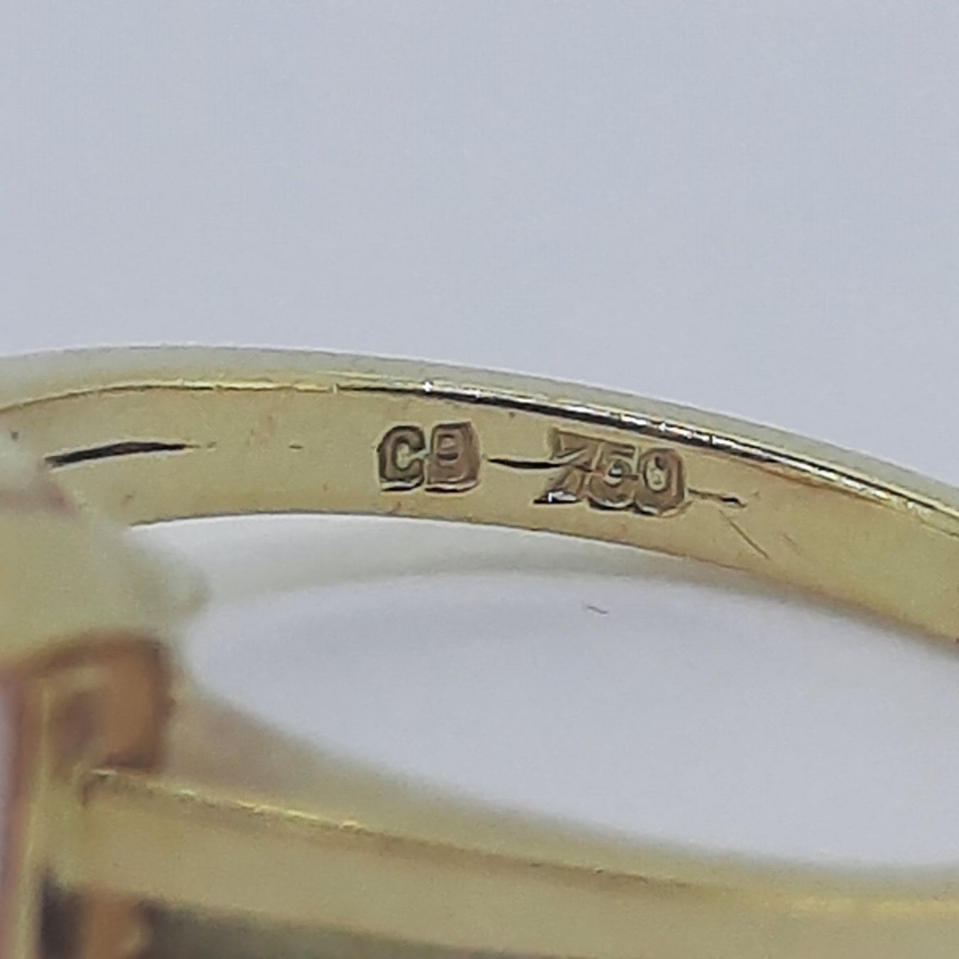 Anelli: Edler Goldring mit wunderschönem Kunzit Edelstein – Usato da Unterägeri venduto da Altgoldschmuck 6