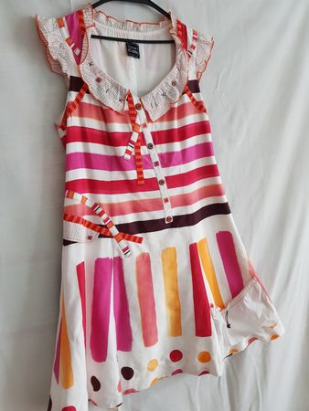 robe été coton entièremet doublée Pause Café taille 42