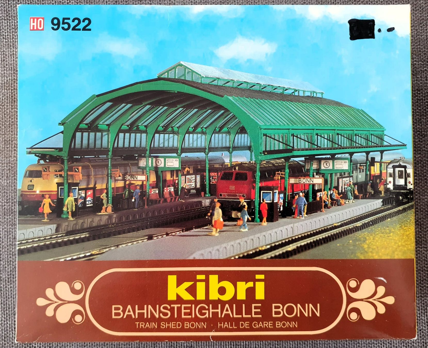 Kibri 39373 - Bâtiment Gare De Bonn - Échelle H0 - Kit Plastique Neuf