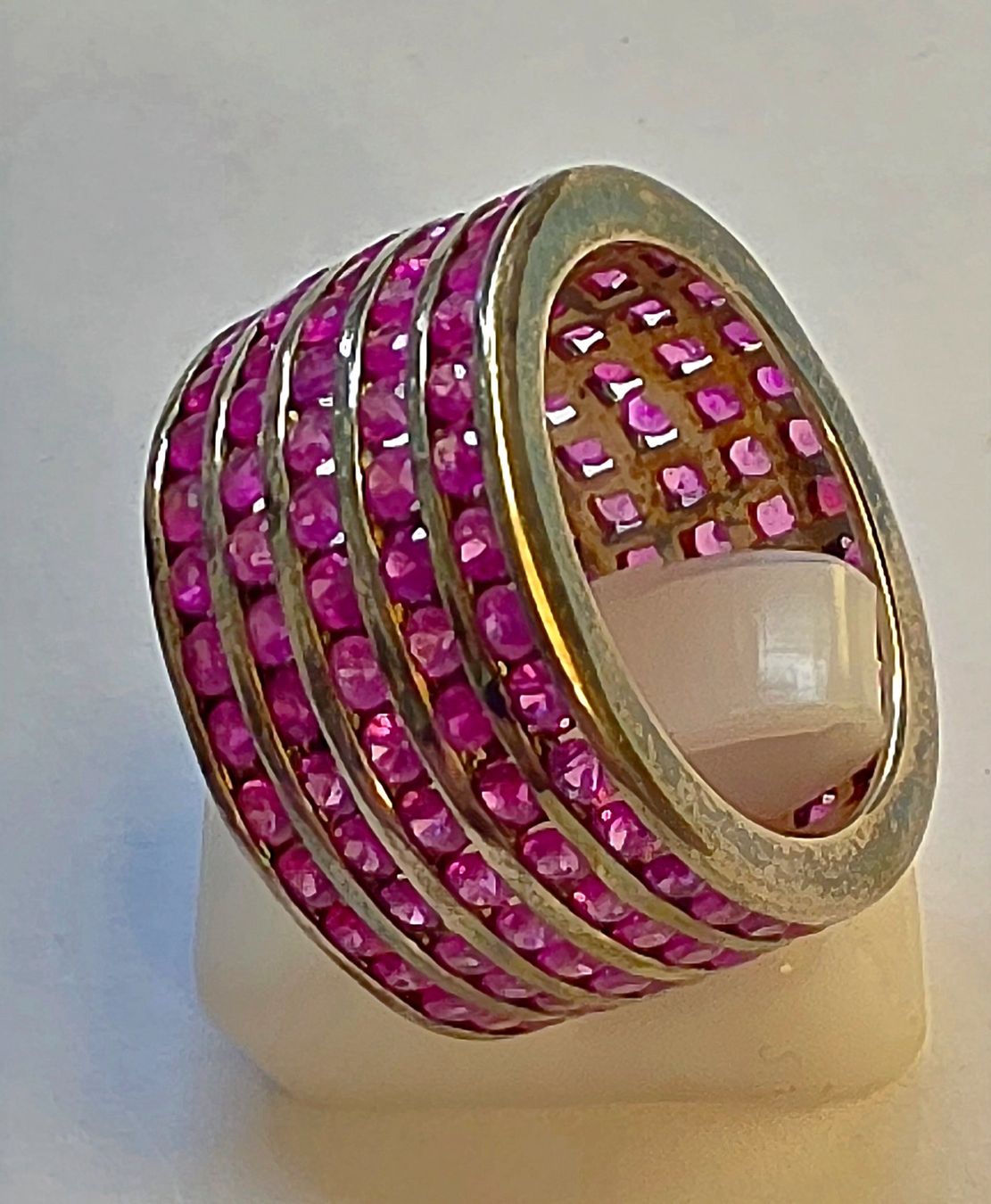Ringe: Ring Silber mit Rubinbesatz Grösse 58 neu – Neu (gemäss Beschreibung) aus Zürich von ben_mn5h 7