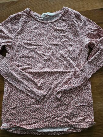 H&M Langarmshirt Gr. 134-140 geblümt