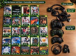 Microsoft XBOX die besten Spiele, Controller & Konsole