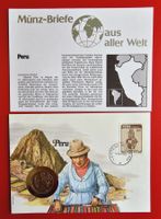 PERU CORREROS MÜNZBRIEF NUMISBRIEF 1985