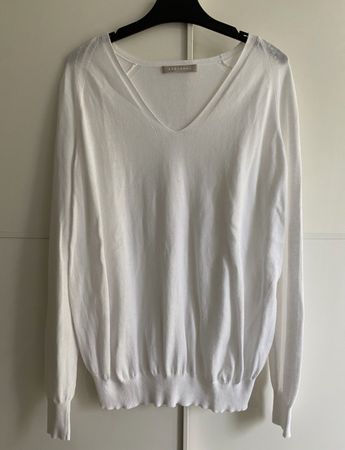Stefanel Sommerpullover Weiss, Grösse S, Baumwolle