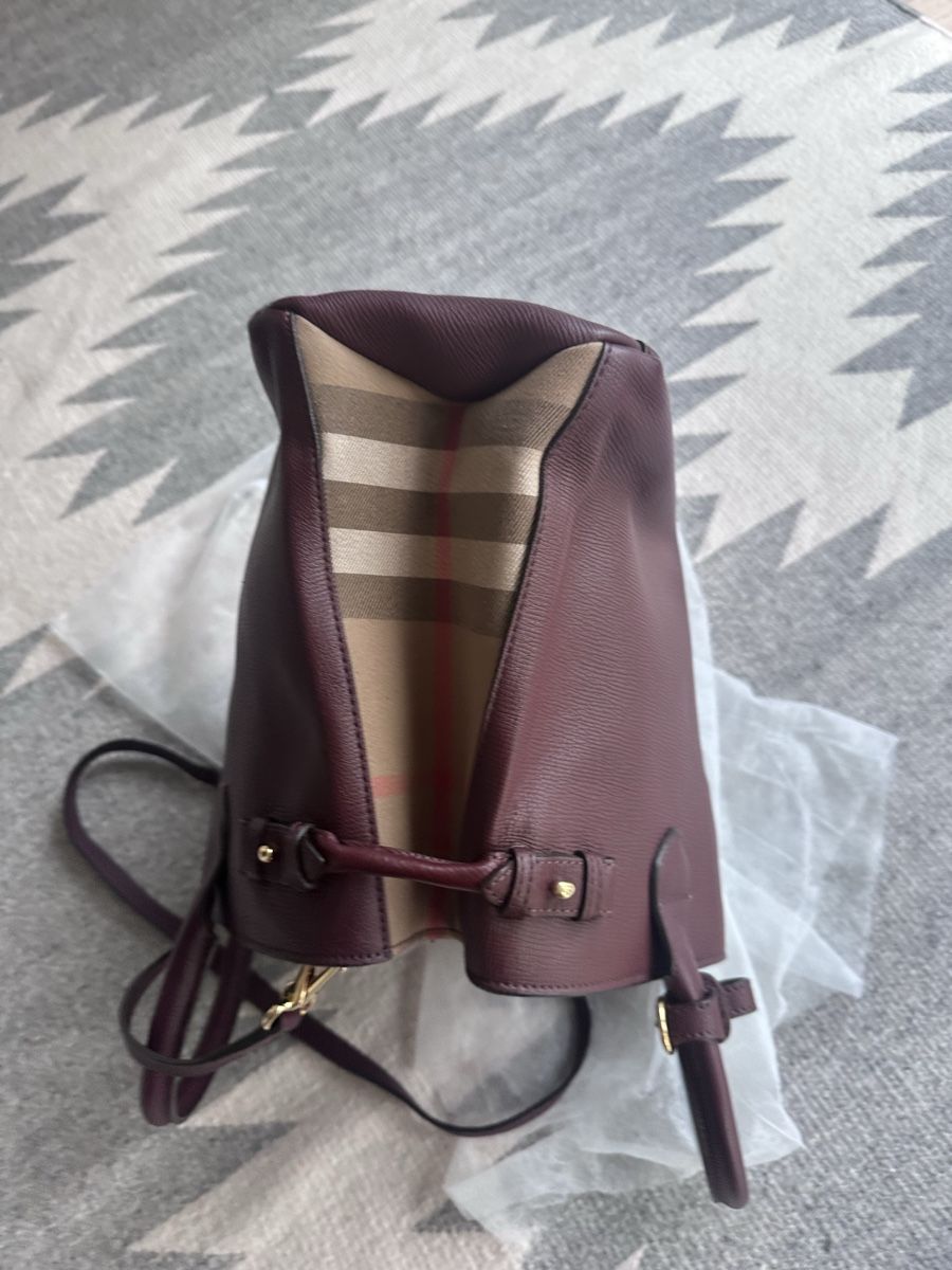 Burberry Borse da donna: Burberry bag - Banner leather and canvas – Usato da Laupen BE venduto da Smythe 3