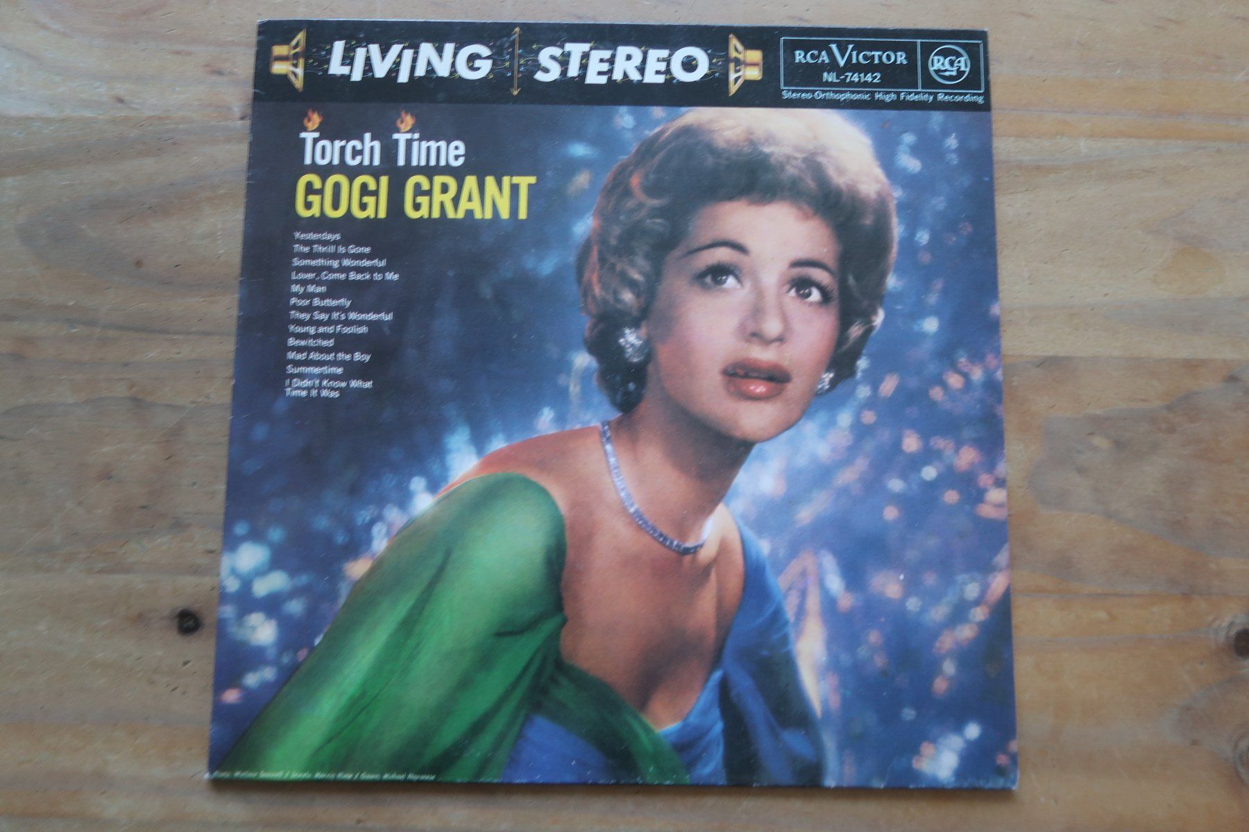 Dischi in vinile: GOGI GRANT - TORCH TIME - VINYL LP – Usato da Basel venduto da Patiscat