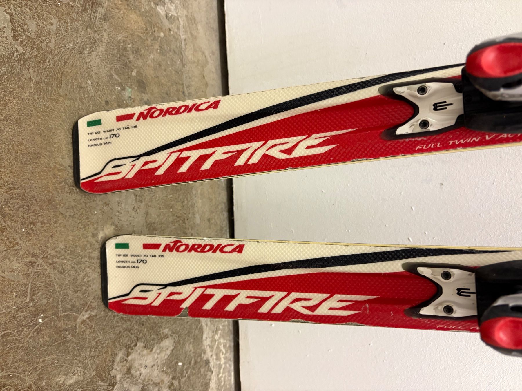 Nordica Sci: Nordica Spitfire Skis 170cm – Usato da Thalwil venduto da gaj_ly2p 2
