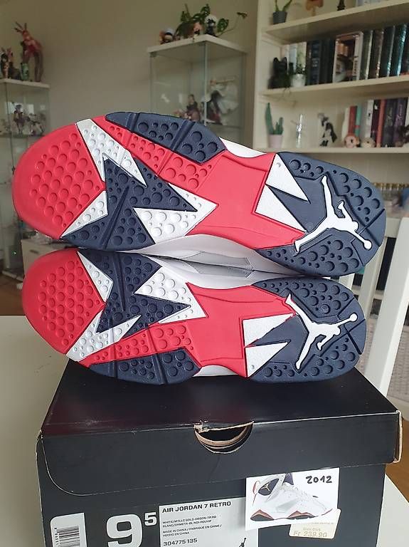 Scarpe da uomo: Nike Air Jordan 7 "Olympic" 2012 Grösse 43 – Usato da Windisch venduto da Xabeba 1