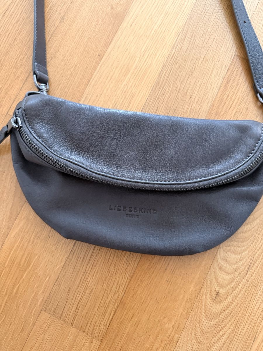 Liebeskind Taschen für Damen: Liebeskind Berlin Bauchtasche grau-braun – Gebraucht aus Luzern von marsupilami13 1