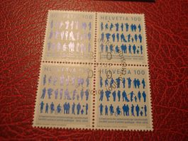 Marke Gemeinnützige Gesellschaft2010, FDC + Lose 4erbl. ET-o