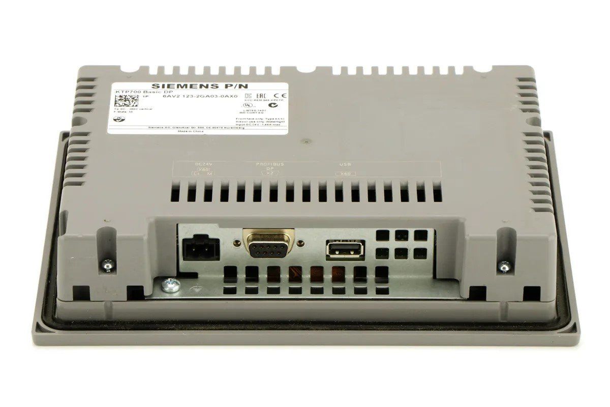 Componenti elettronici: Siemens KTP700 Basic Profibus, 6AV2123-2GA03-0AX0 – Nuovo e nell'imballaggio originale da Hildisrieden venduto da eLuterbachAG 5
