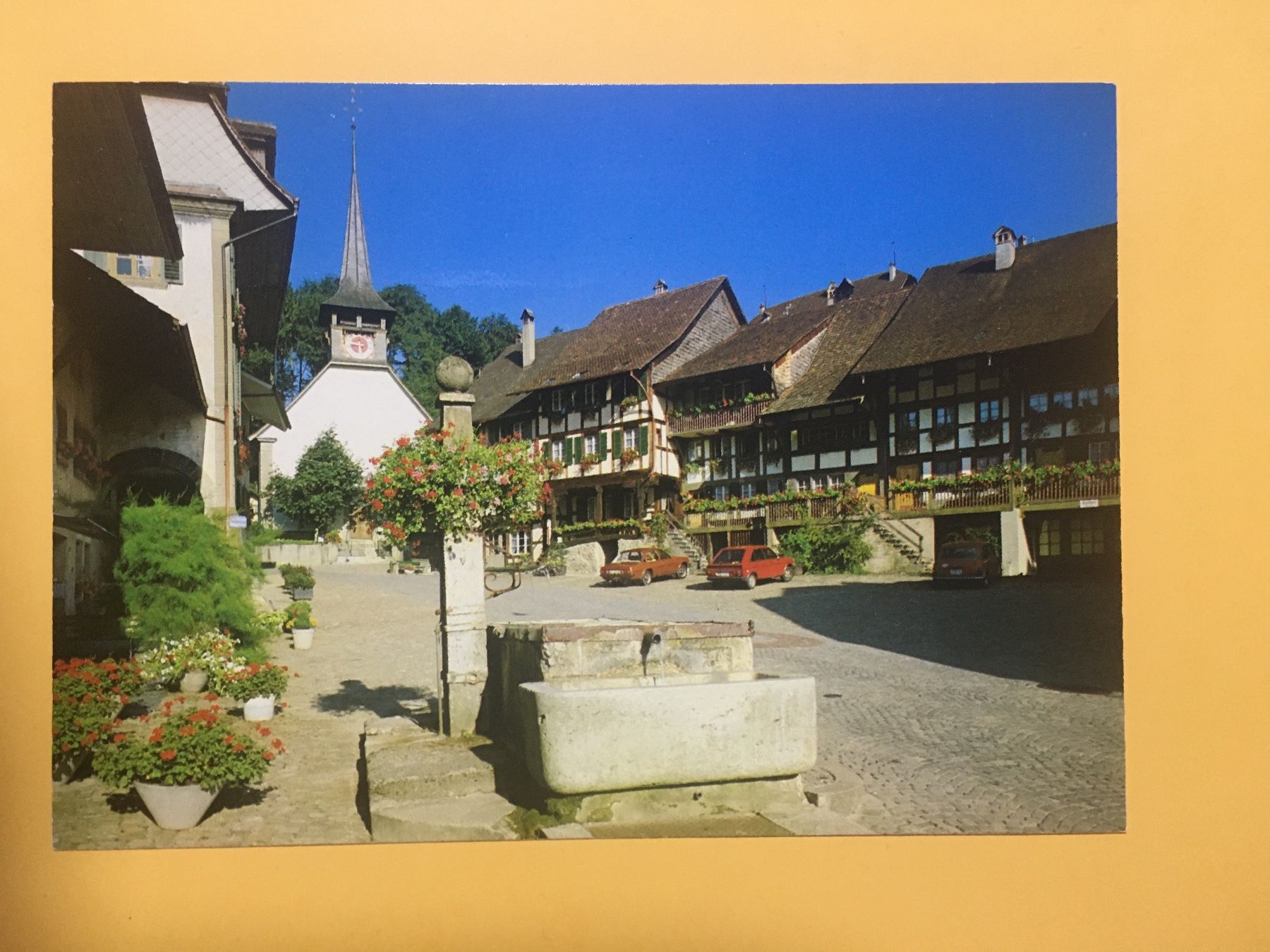 Cartoline postali: Laupen Bern Dorfpartie – Usato da Küttigen venduto da Melisch1000