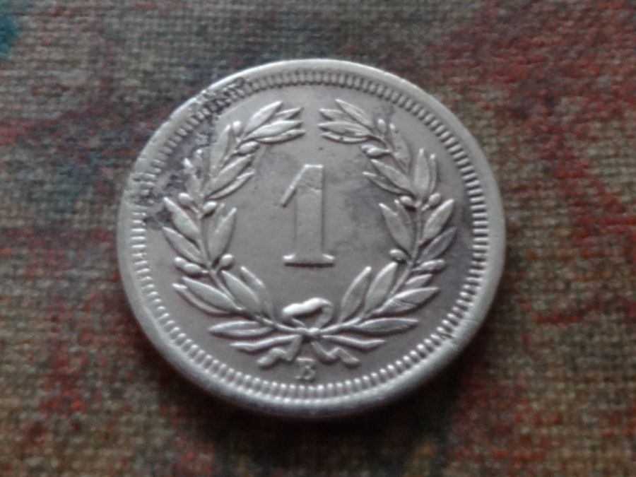 Tutti le monete: 1 Rp. 1890  (B) – Usato da Romanel-sur-Lausanne venduto da Swift13 1