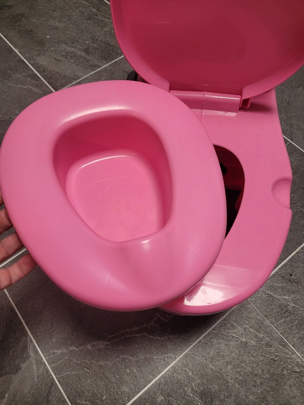 WC: Pinkes Töpfchen / Kindertoilette – Gebraucht aus Toffen von ver_x68f 5