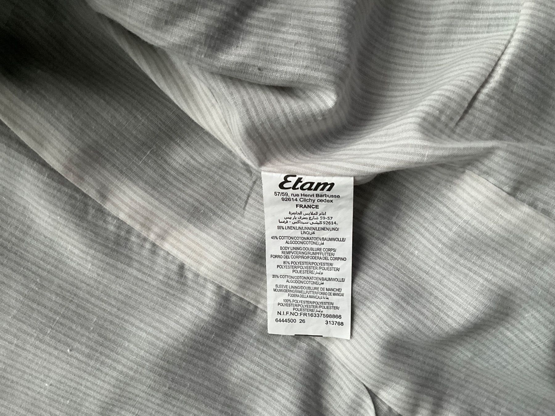 Etam Giacche: Etam Linen Blazer XS-S – Usato da Erlenbach ZH venduto da Syssi_C 1