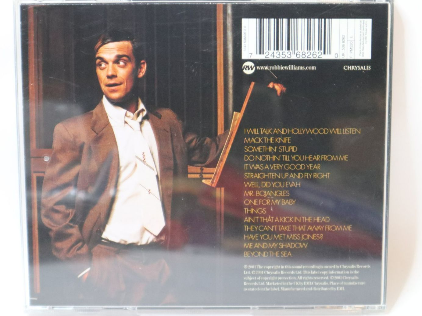 CD: CD Robbie Williams, Swing When Youre Winning – Usato da Eschenbach SG venduto da Astalavista 1