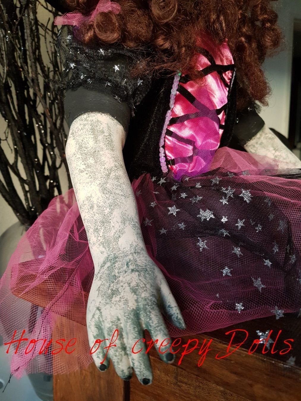 Puppen: 🕷HORROR / HALLOWEEN HEXE – Neu (gemäss Beschreibung) aus Root von LifestyleAccessoires 8