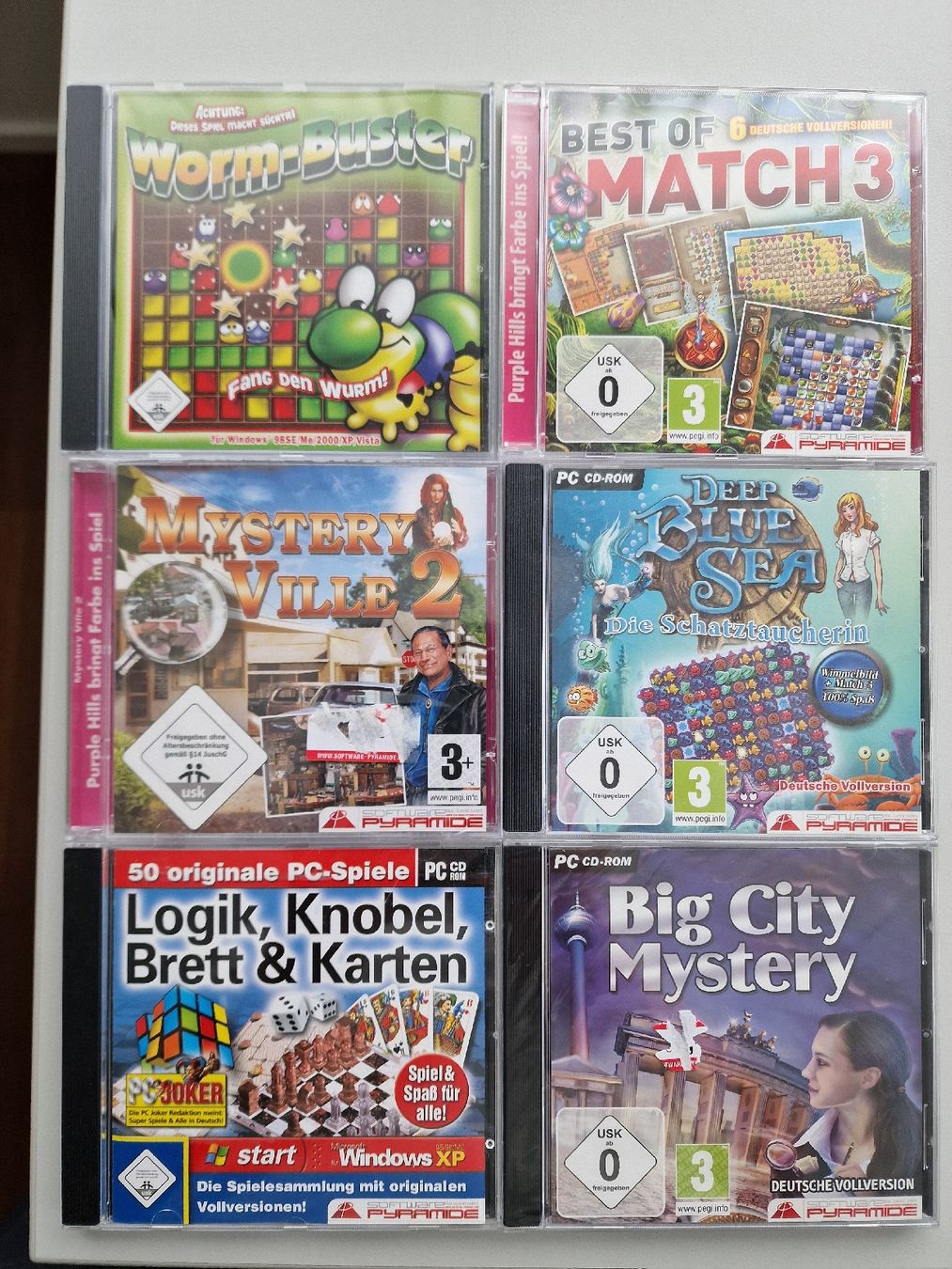Giochi: PC Spielesammlung 11 Stück  – Usato da Untersiggenthal venduto da jumath 2