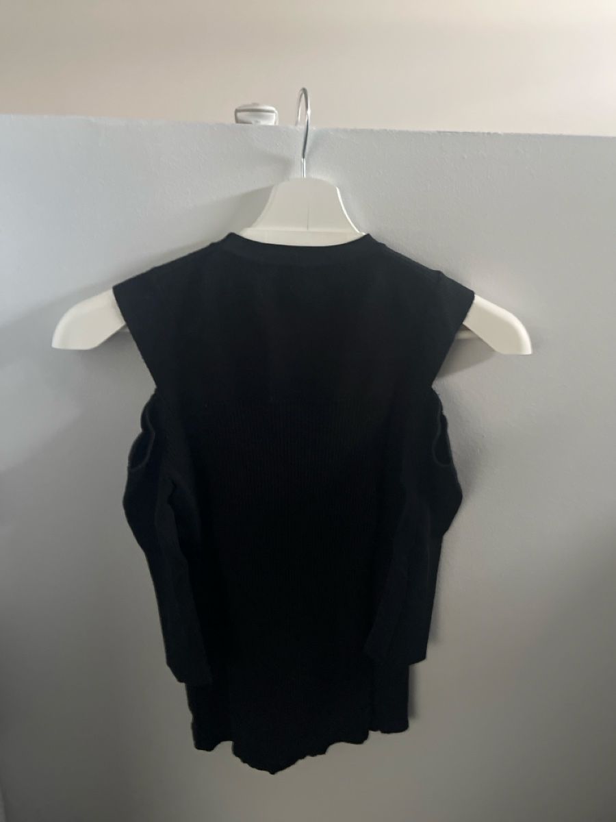 Maje Camicette, T-shirt & Top: Maje Paris black top stretch – Usato da Rüschlikon venduto da ant_5v7g 2