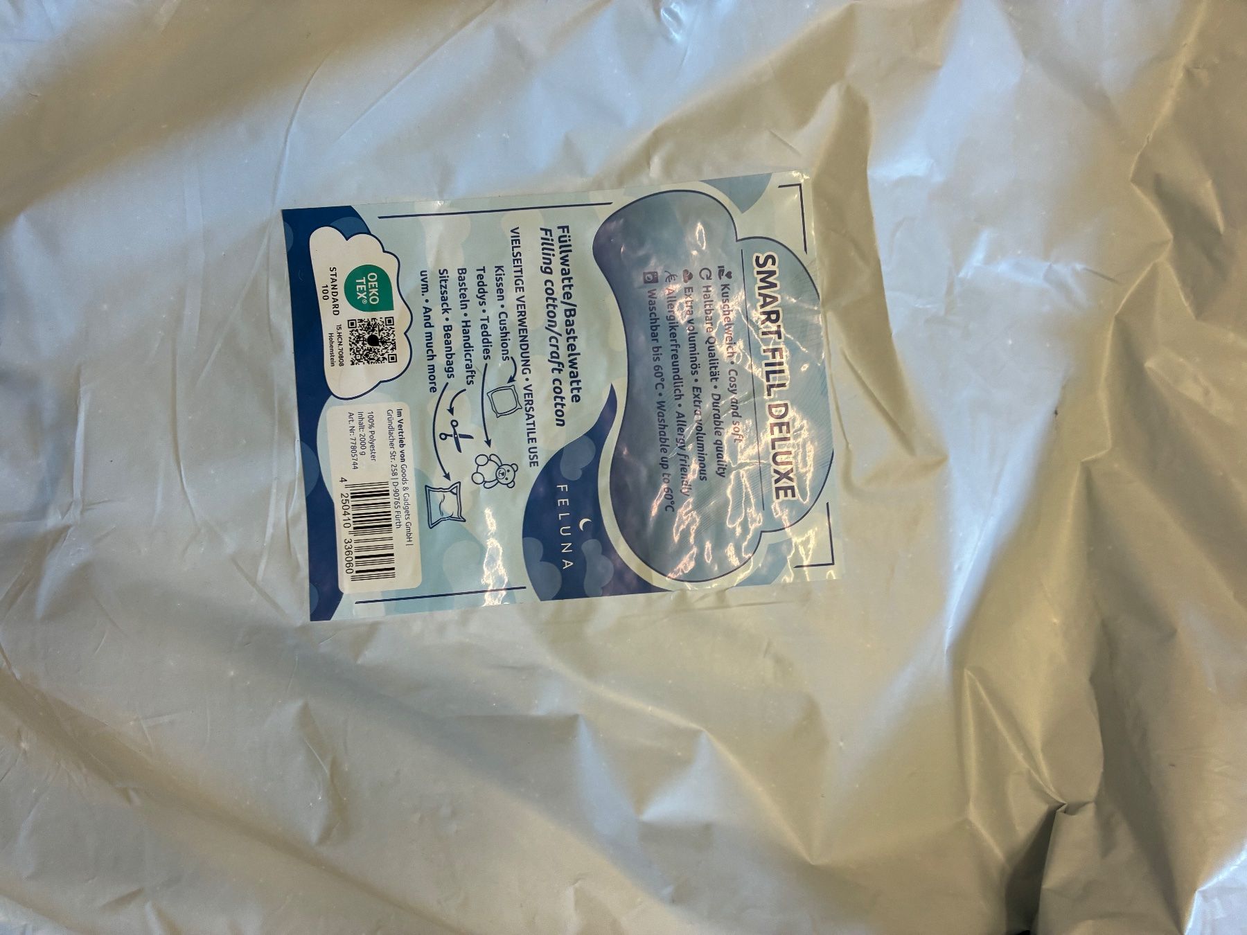 Lana: Stopfwolle 1kg – Nuovo e nell'imballaggio originale da Zürich venduto da gaz_f87f