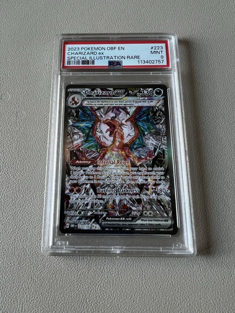 Pokémon Carte collezionabili: Charizard ex, PSA 9, Mint Zustand, Special Illustration – Nuovo (secondo la descrizione) da Stäfa venduto da PatrickOO7