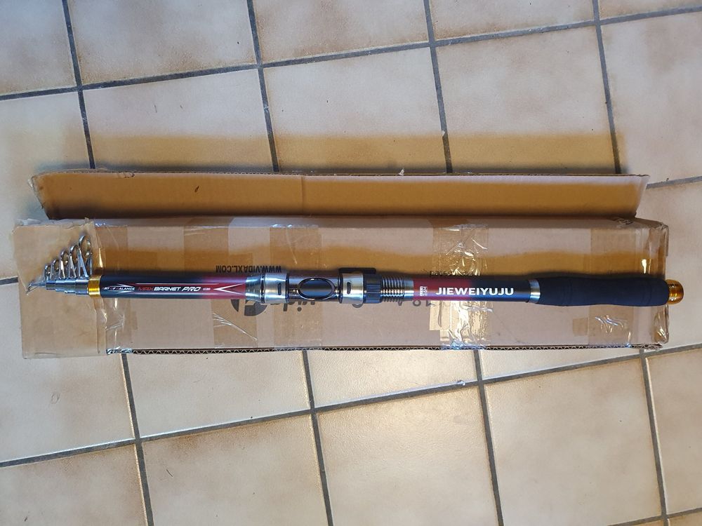 Teleskop-Angelrute 1,8-3,6m - Leichte FRP Rute Für Unterwegs