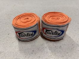 Bandagen Fairtex orange im Set gebraucht