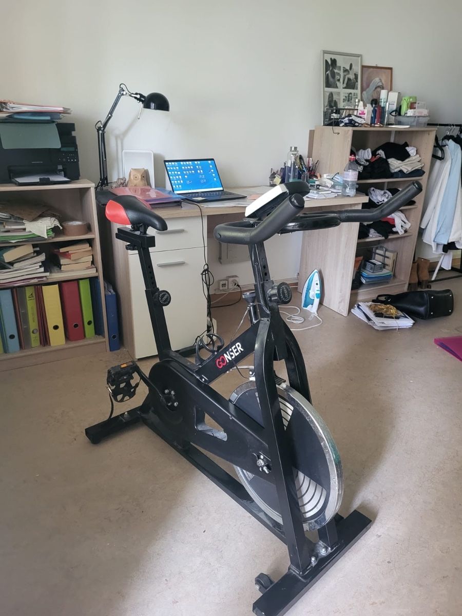 Gonser Hometrainer: Spinning bike GONSEN, black, SWIFTER – Gebraucht aus Zürich von mic_znb6 3