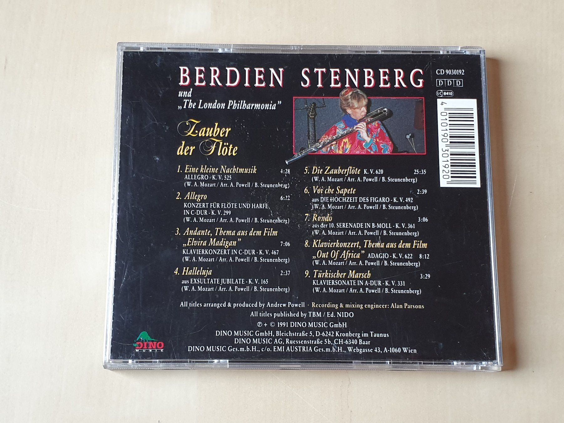 CD: Berdien Stenberg Zauber der Flöte – Usato da Stansstad venduto da collectorsshop 1