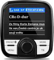 Tin-Nik DAB-388 DAB+ Adapter FM-Transmitter für DAB+ Sender