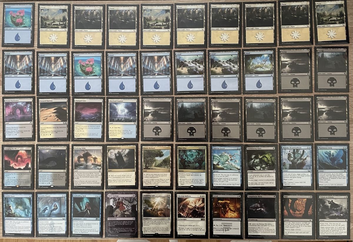 Magic The Gathering Carte collezionabili: MTG 3x Custom Commander Decks mit Zubehör – Usato da Wattenwil venduto da Staldi1985 2