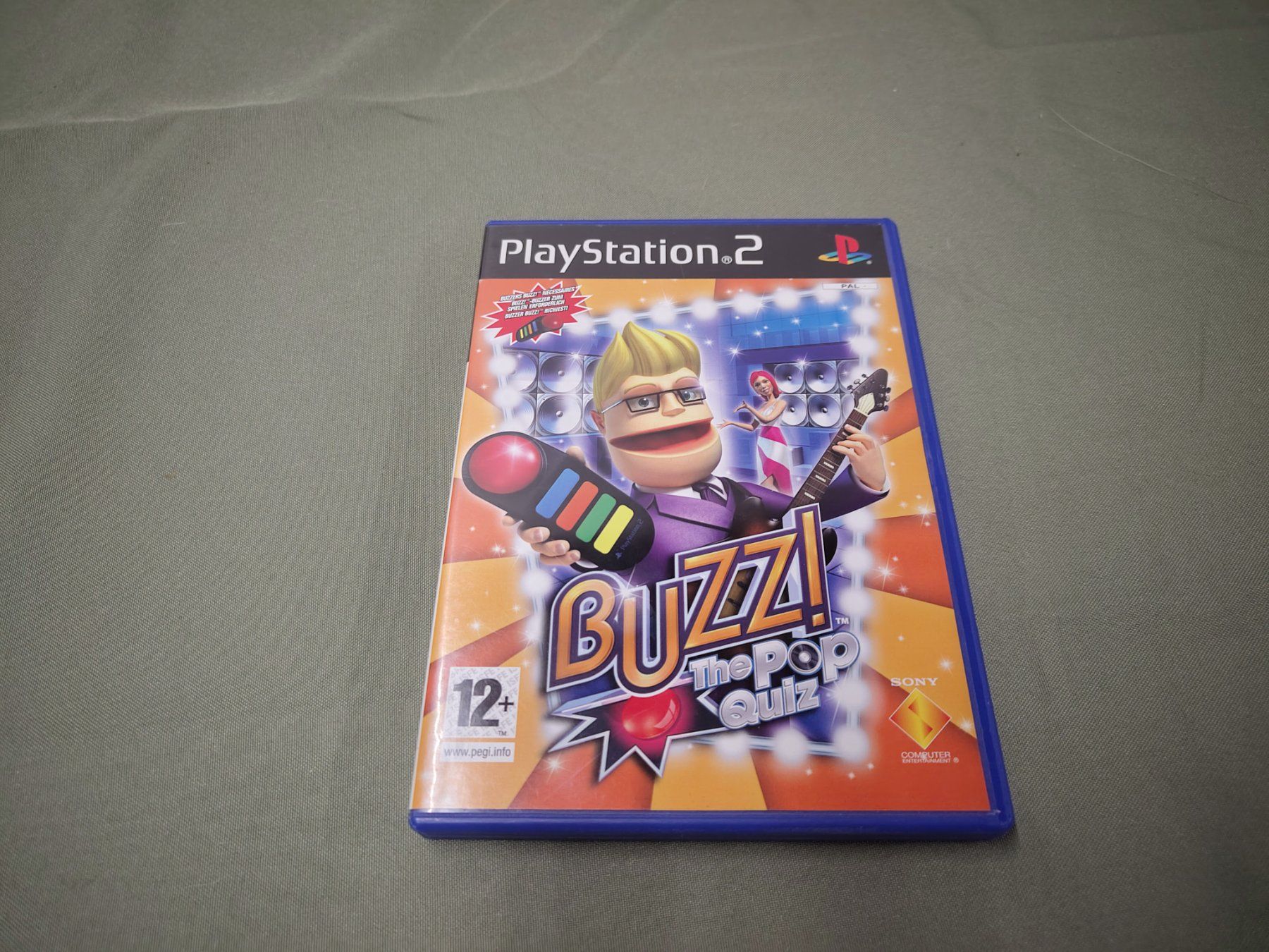 Sony Spiele: Jeu PS2 Buzz!: The Pop Quiz – Gebraucht aus Saxon von dan_drn5