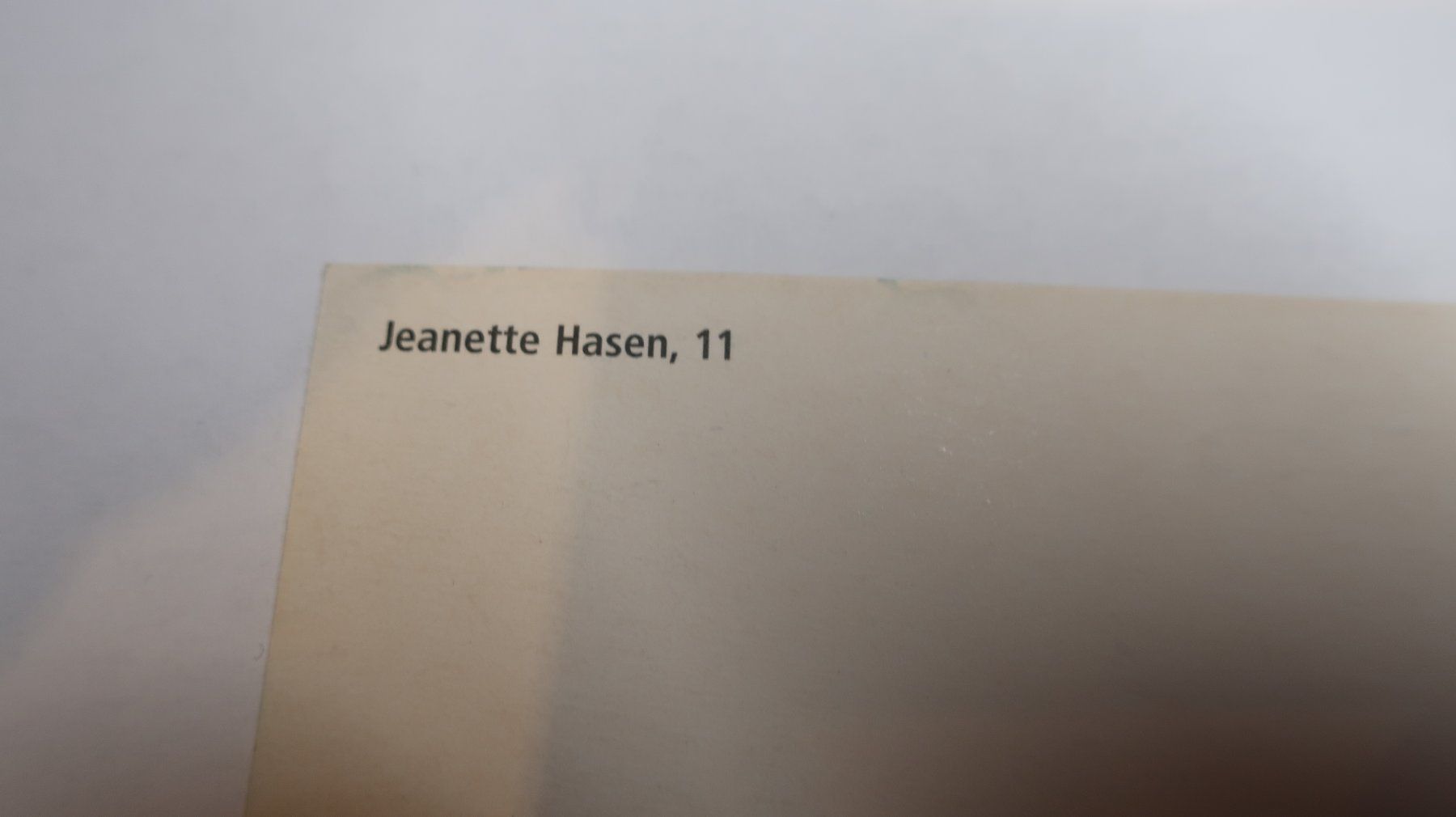 Ansichtskarten: PTT Jeanette Hasen 11 – Gebraucht aus Cormoret von Pascalll2001 3