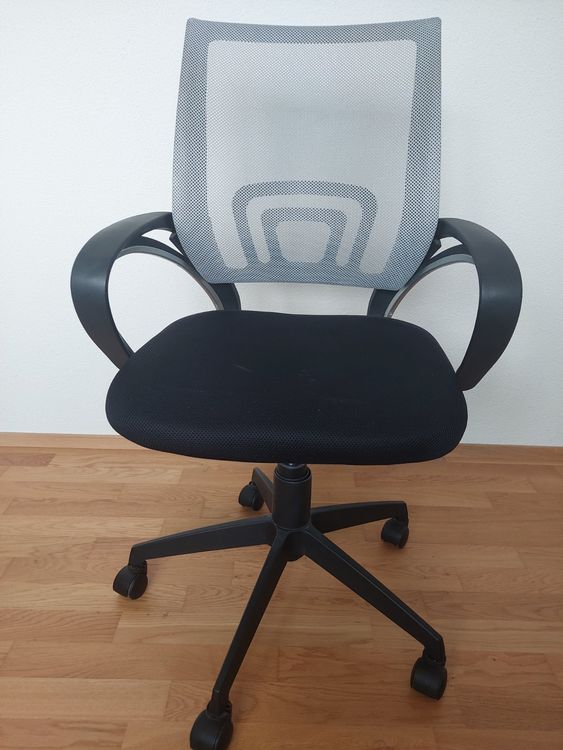 Bürostuhl (Drehstuhl) schwarz/silber (Gebraucht) in Fislisbach für CHF ...