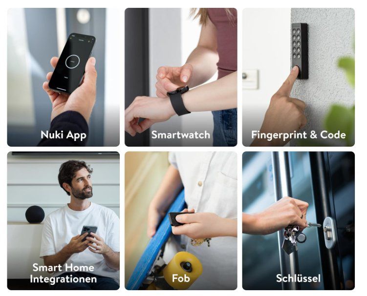 Nuki Schlösser: Nuki Smart Lock Pro 4. Generation weiss – Gebraucht aus Neuhaus SG von LENZ30 2