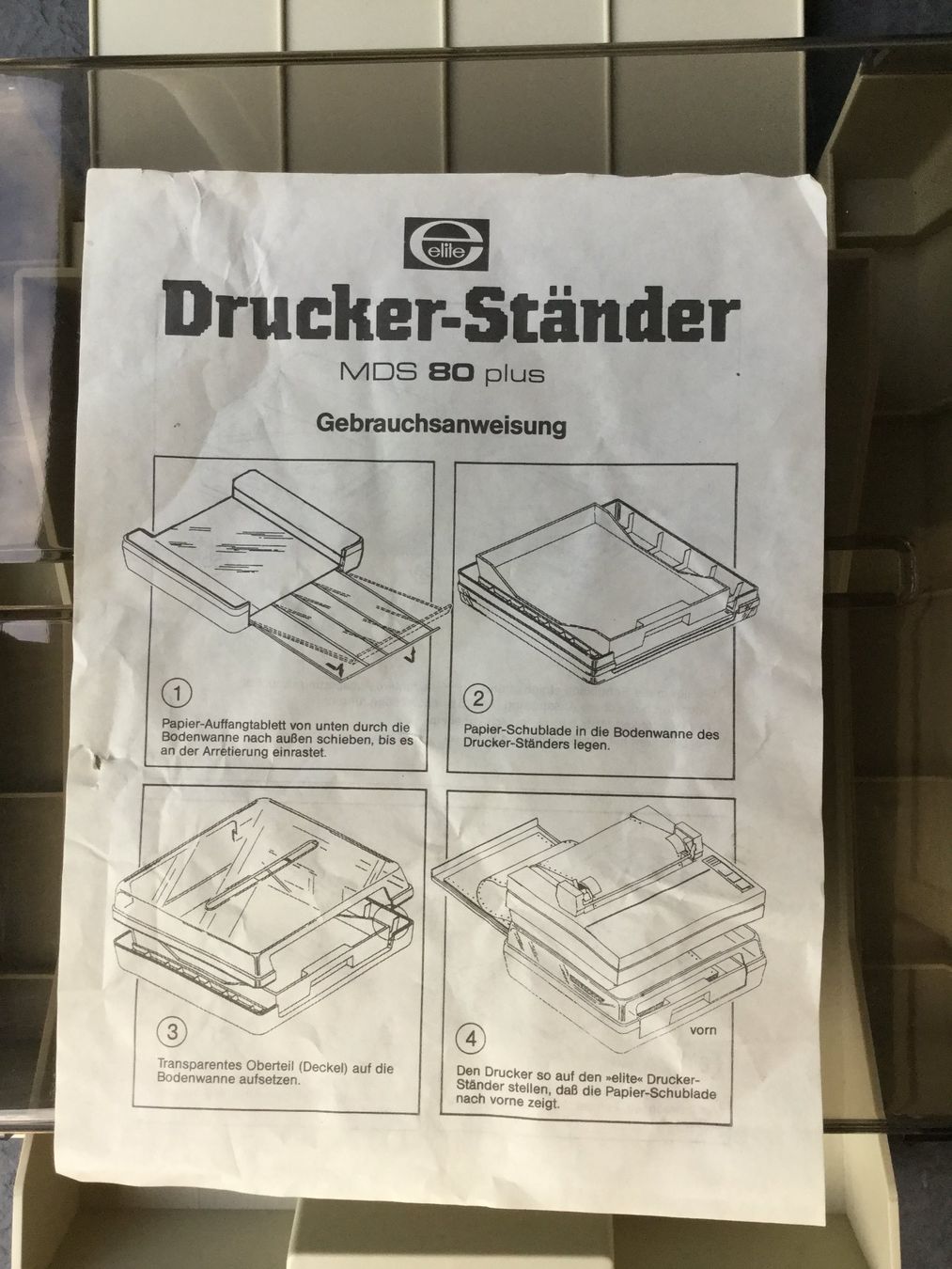 Altro in Decorazioni & Accessori: Druckerständer Mit Papieraufbewahrung – Usato da Zürich venduto da Lukeinstinct 1