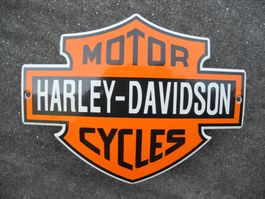 Kleines Harley-Davidson Emailschild