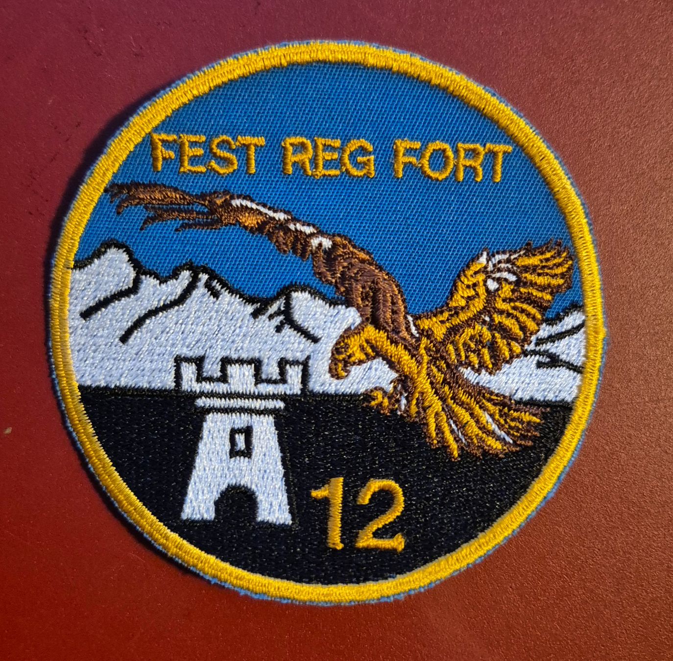Schweizer Armee Patches: Fest Reg 12 – Neu (gemäss Beschreibung) aus Gerzensee von Dragoner_1914