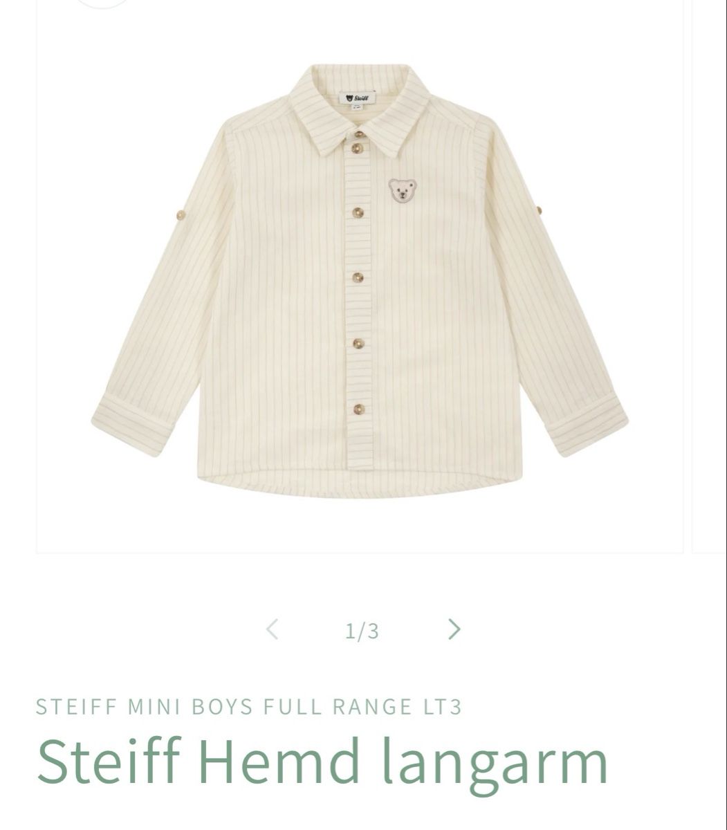 Steiff Hemden, Tops & T-Shirts: Steiff Hemd Langarm – Neu (gemäss Beschreibung) aus Elsau von fanni.nagy