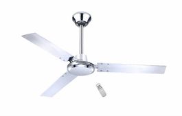 neuer Verona Deckenventilator, chrom 122 x 35 x 122 cm