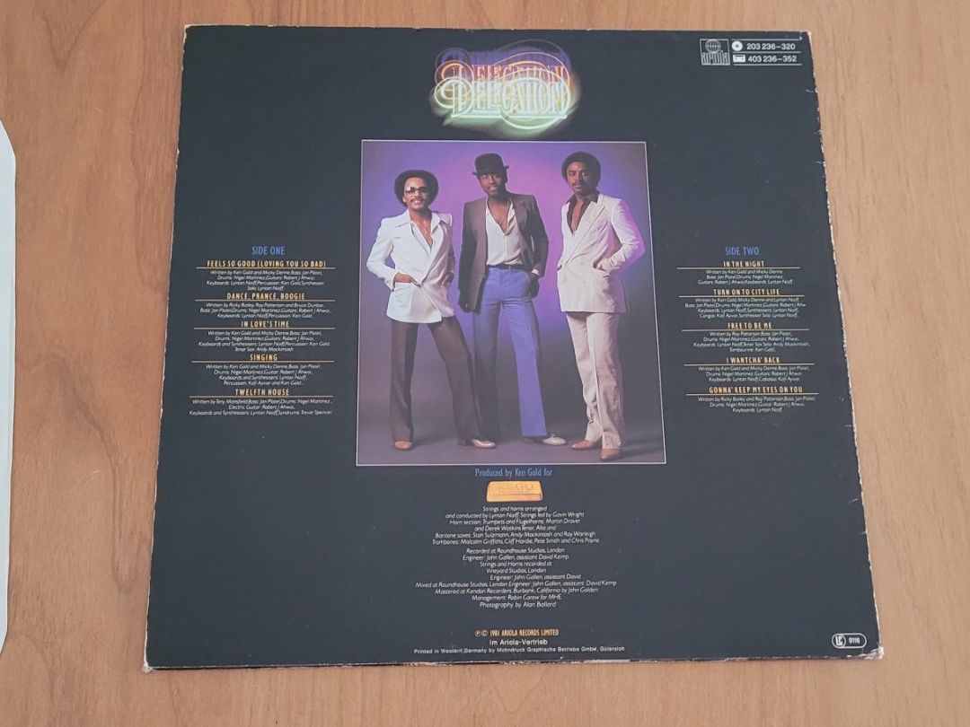 Schallplatten: LP  Delegation – Gebraucht aus Martigny von MZ-67 1