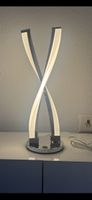 LED Tischleuchte geschwungen Chrom Design Marke WOFI