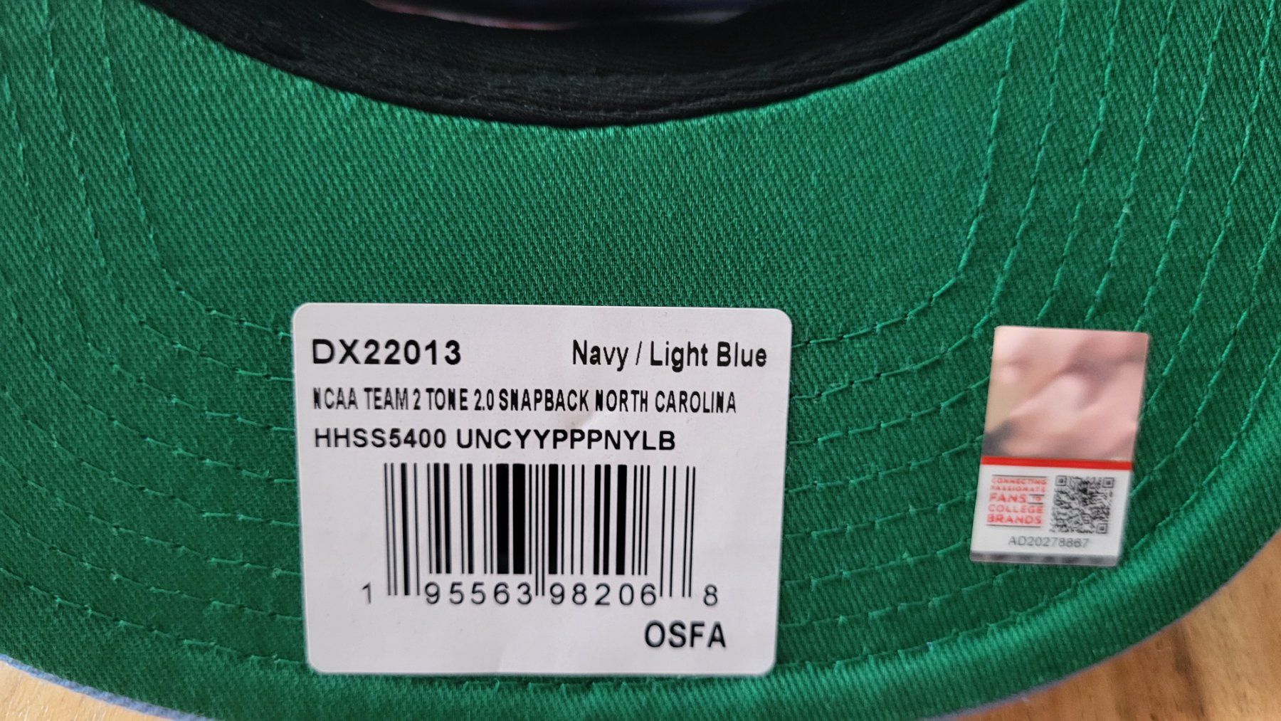 Altro in  Abbigliamento & Accessori: Mitchell and Ness NC snapback Cap – Nuovo (secondo la descrizione) da Bern venduto da Sneakerheadz 3