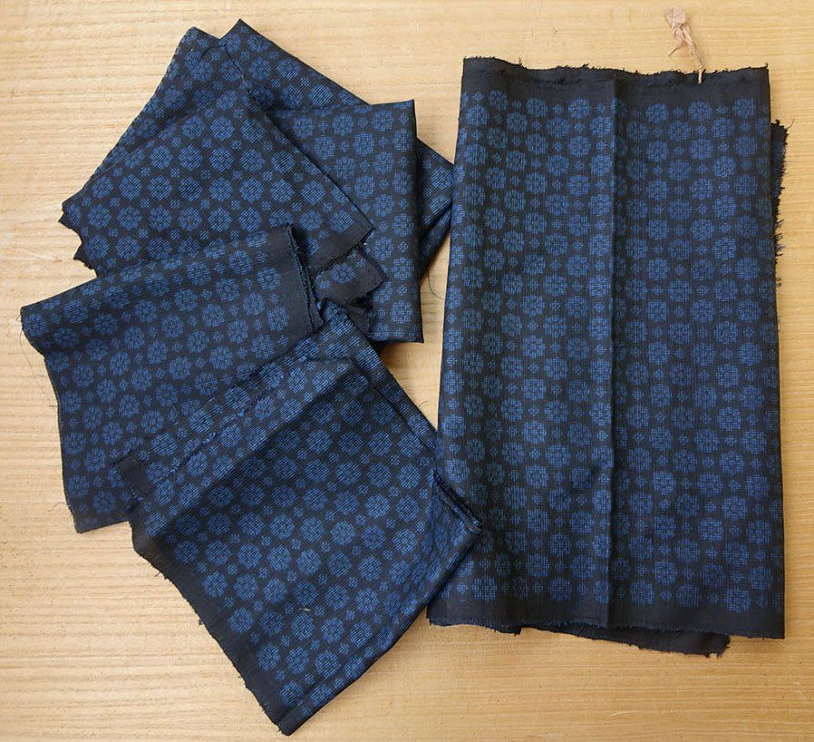 Tessuti: Japan Kimono Stoff Seide Reste – Usato da Winterthur venduto da Hiruko