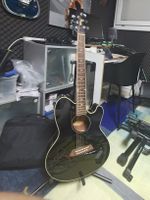 Ibanez TCY10Bk Elektro-Akustikgitarre mit Tasche